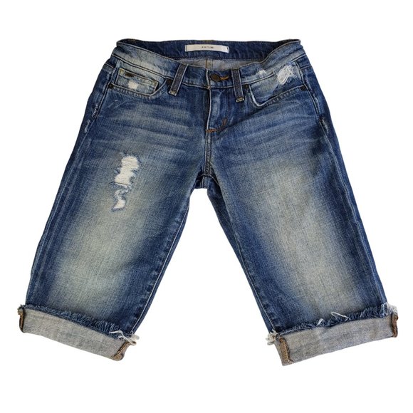 Joe's Jeans Pants - Joe's Jeans Bermuda Denim Distressed Shorts Size 24
